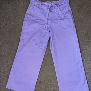 LOFT Lilac Trousers